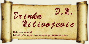 Drinka Milivojević vizit kartica